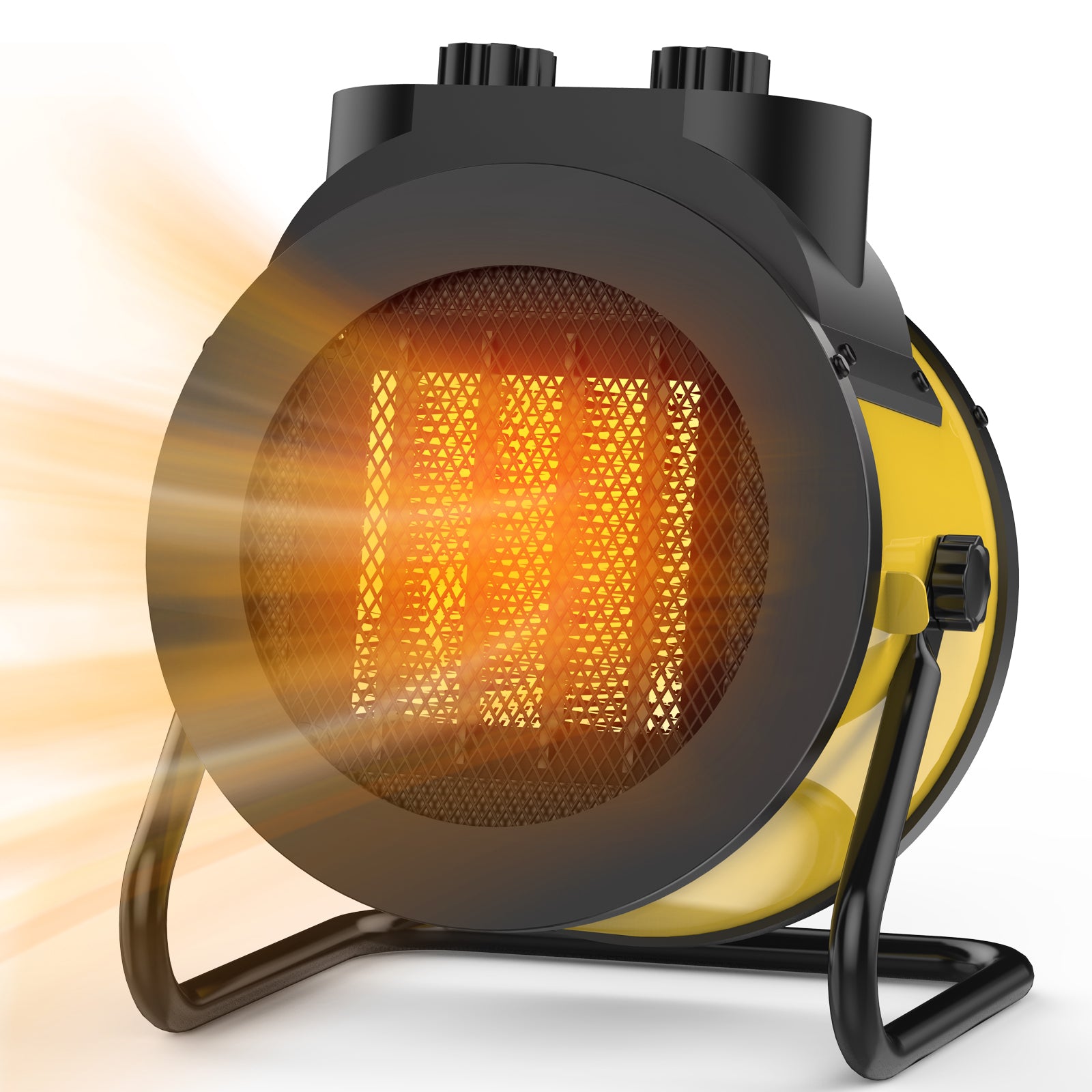 AEscod Space Heater, Portable Electric Heater with 3 Heat Settings, Sa
